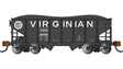 USRA 55-Ton Outside-Braced Hopper with Load - Ready to Run - Silver Series(R) -- Virginian #26056 (black,white)