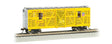 40' Animated Stock Car with Horses - Ready-to-Run -- Union Pacific #43013 (yellow, silver)