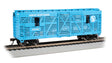 40' Animated Stock Car with Cattle - Ready to Run - Silver Series(R) -- Great Northern #56385 (Big Sky Blue)