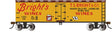 40' Wood Reefer - Ready to Run - Silver Series(R) -- Bright's Wines (yellow, Boxcar red, red)
