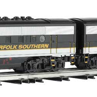 EMD F3 A-A Set - Conventional 3-Rail - Williams(TM) Golden Memories(R) -- Norfolk Southern (Executive Scheme, black, white, gold)