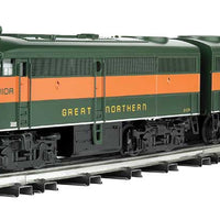 Alco FA1 A-A Set - Conventional 3-Rail w/Horn & Bell - Williams(TM) -- Great Northern