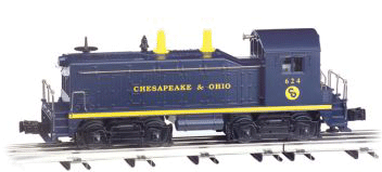 EMD NW2 - Conventional 3-Rail - Williams(TM) -- Chesapeake & Ohio