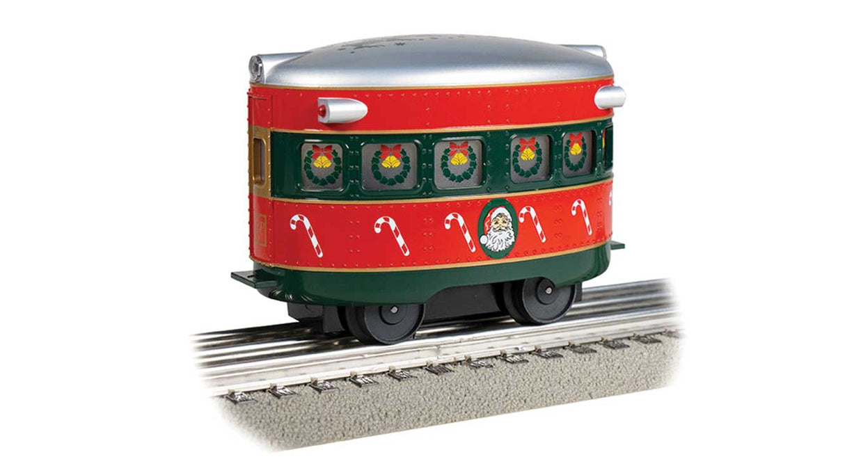 Eggliner - 3-Rail - Conventional AC -- Christmas (red, white, green)