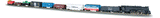 Empire Builder Train Set -- Northern 4-8-4 - Atchison, Topeka & Santa Fe-1