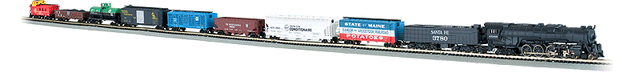 Empire Builder Train Set -- Northern 4-8-4 - Atchison, Topeka & Santa Fe-1