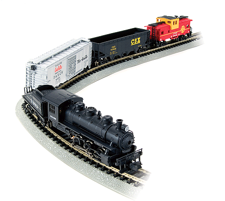 Yard Boss Train Set -- Santa Fe-1