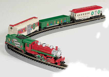 White Christmas Train Set