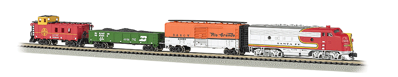 Super Chief Train Set -- Santa Fe-1