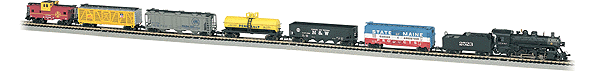 Station Master Steam Freight Set - Spectrum(R) -- Santa Fe