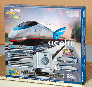 Acela(SM) Train Set - Spectrum(R) -- Amtrak