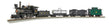 East Broad Top Freight Train Set - Standard DC - Spectrum(R) -- 2-6-0 #5, 3 Cars; E-Z Track(R) Oval, Speed Controller-1