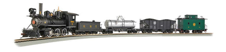 East Broad Top Freight Train Set - Standard DC - Spectrum(R) -- 2-6-0 #5, 3 Cars; E-Z Track(R) Oval, Speed Controller-1