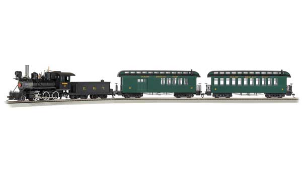 The Rockhill Limited Train Set - Standard DC -- East Broad Top with E-Z Track(R) Oval and Power Pack-1