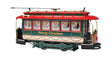 Closed Streetcar - Standard DC - Spectrum(R) -- Merry Christmas (green, red)