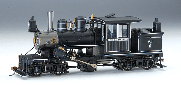 Spectrum Steam Powered 28-Ton 2-Truck Class B Climax w/Straight Boiler -- Pocahontas Lumber Company #7