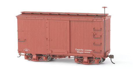 18' Wood Boxcar - Spectrum(R) -- Data Only (Oxide Red) pkg(2)-2