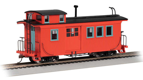 Wood Side-Door Caboose - Ready to Run - Spectrum(R) -- Painted, Unlettered (red)