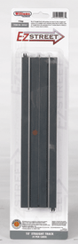 E-Z Street Track for Operating Vehicles & Trolleys -- 10"  25.4cm Straight pkg(4)-1