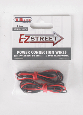 E-Z Street Track for Operating Vehicles & Trolleys -- Power Hook-Up Wires-1