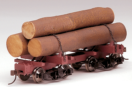 Spectrum(R) Skeleton Log Car pkg(3) -- With Logs