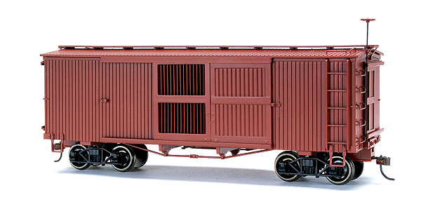 Spectrum(R) Ventilated Boxcar -- Painted, Unlettered-1
