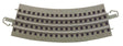 36" Diameter Curve 3-Rail E-Z Track(R) - Williams(TM) -- pkg(24)