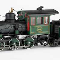 Baldwin 4-6-0, Steel Cab w/DCC - Spectrum(R) -- Eastern Tennessee & Western North Carolina #12 (black, green, silver)