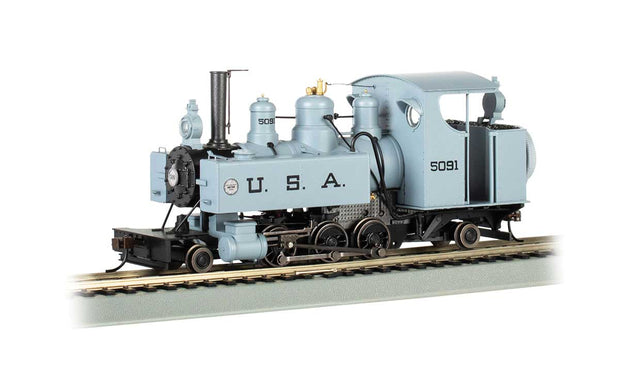 Baldwin Class 10 Trench Engine 2-6-2T - WowSound(R) and DCC - Spectrum -- U.S.A. #5091 (gray, black)