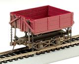 Wood Side-Dump Car 3-Pack - Ready to Run - Spectrum(R) -- Painted, Unlettered (Boxcar Red)-1