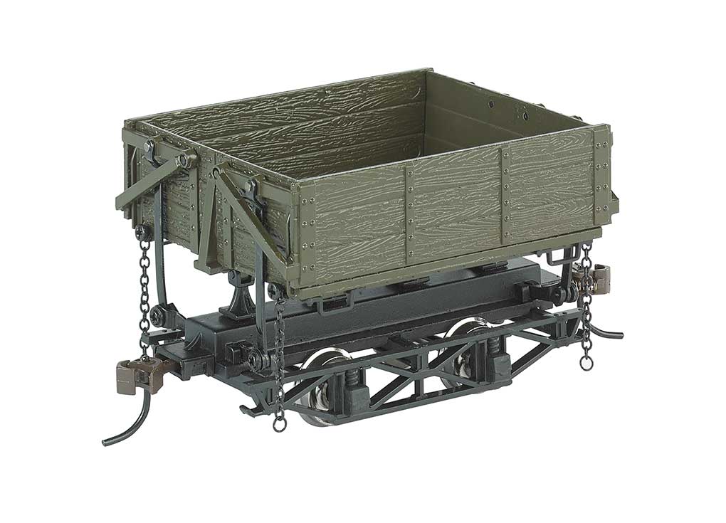 Wood Side-Dump Car 3-Pack - Ready to Run - Spectrum(R) -- Green