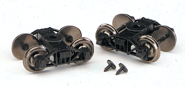 Arch Bar Freight Trucks with Metal Wheelsets - Spectrum(R) -- 1 Pair