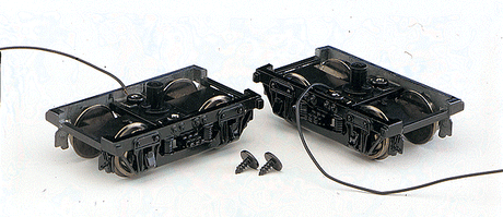Spectrum(R) On30 Trucks w/Wheel Sets -- Passenger - Diecast  1 Pair
