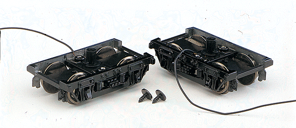 Spectrum(R) On30 Trucks w/Wheel Sets -- Passenger - Diecast  1 Pair