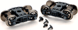 Spectrum(R) On30 Trucks w/Wheel Sets -- Freight - Arch Bar - Long Wheelbase (Matches 2-6-0 Tender Trucks)  1 Pair-1