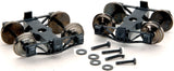 Spectrum(R) On30 Trucks w/Wheel Sets -- Freight - Arch Bar - 4'1" Wheelbase (Matches Log Cars)  1 Pair-2
