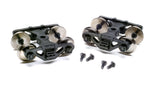 Spectrum(R) On30 Trucks w/Wheel Sets -- Freight - Vulcan  1 Pair-2