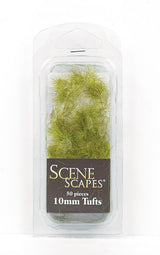 Grass Tufts - SceneScapes(R) -- Medium Green 3/8"  1cm Tall Fibers pkg(50)-3