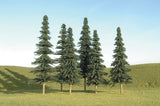 Spruce Trees - SceneScapes(TM) -- 5 to 6"  12.7 to 15.2cm pkg(6)-2