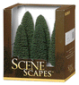 Cedar Trees - SceneScapes(TM) -- 5 to 6"  12.7 to 15.2cm pkg(6)-1
