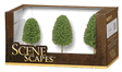 Deciduous Trees - SceneScapes(TM) -- 3 to 4"  7.6 to 10.2cm pkg(3)-1