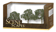 Walnut Trees - SceneScapes(TM) -- 2-1/2 to 3-1/2"  6.4 to 8.9cm pkg(3)-1