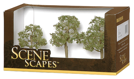 Elm Trees - SceneScapes(TM) -- 3 to 4"  7.6 to 10.2cm pkg(3)-1