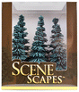 Blue Spruce Trees - SceneScapes(TM) -- 5 - 6"  12.7 - 15.2cm pkg(6)