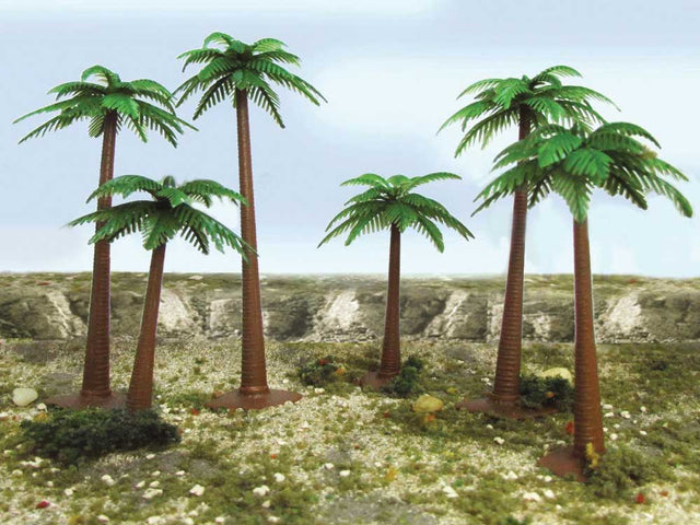 Palm Trees - SceneScapes(TM) -- 4 - 6" Tall pkg(6)