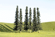 SceneScapes(TM) Layout-Ready Trees -- Conifer Trees 3-4" pkg(9)