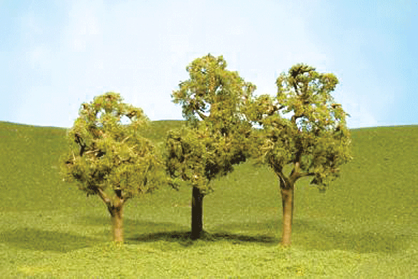 SceneScapes(TM) Layout-Ready Trees -- Elm Trees 2-1/2 - 2-3/4" pkg(4)