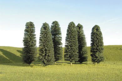 SceneScapes(TM) Layout-Ready Trees -- Cedar Trees 8-10" pkg(3)