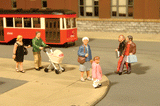 SceneScapes(TM) Figures -- Strolling People pkg(6)-1