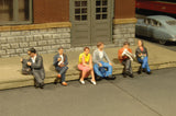 Seated Passengers - SceneScapes(TM) -- pkg(6)-2